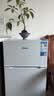 美的（Midea）88L两门小冰箱白色迷你冰箱租房宿舍办公室小型家用双温可冷冻冷藏节能BCD-88CM 实拍图