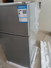 新飞冰箱小型租房用 一级能效冷 藏冷冻两用1-2人家用小冰箱 出租房双门电冰箱办公室两门 26年升级 76A一级能效【保鲜盒款】银 实拍图
