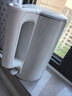 美的（Midea）电热水壶家用烧水壶泡茶0涂层食品级304不锈钢自动断电双层防烫全钢无缝1.5L大容量 MK-HJ1566 实拍图