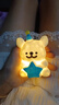 【热销1w+】可爱线条小狗小夜灯生日快乐星星节日生日礼物送女生 蓝色 线条小狗小夜灯【1个装】 实拍图