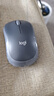 罗技（Logitech）M185鼠标 无线鼠标 办公鼠标 对称鼠标 黑色灰边 带无线2.4G接收器 实拍图