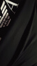 EMPORIO ARMANI阿玛尼夏季男棉短袖t恤打底衫2件送男友礼物111267CC715黑白2XL 实拍图