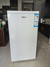 海尔（Haier）立式冷柜电脑控温冰柜家用冷柜4D匀冷微霜小占地母乳小冰箱 「山茶花新品」64升小占地旋钮灵活控温微霜 64升 实拍图