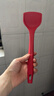 乐扣乐扣（LOCK&LOCK）硅胶锅铲平底锅铲子煎锅炒菜厨具不伤锅锅铲红色 实拍图