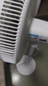 美的（Midea）【品质推荐】七叶轻音柔风电风扇/家用省电落地扇/台式电扇/广角摇头节能宿舍小型风扇 SAE35CA 实拍图