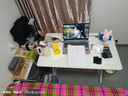 汤能优品电脑桌台式家用电竞游戏桌简约卧室书桌办公学习桌学生写字小桌子 单桌-暖白100*60【C型加固结构】 实拍图