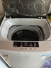 小鸭【官方店】全自动洗衣机小型宿舍迷你母婴儿童小孩宝宝专属家用出租房预约洗脱一体洗衣机小型迷你 8.0kg全自动【强力电机+全国联保】透明黑 波轮 全自动洗脱一体 实拍图