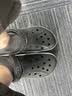 卡骆驰（CROCS）洞洞鞋男鞋女鞋 26夏季新款运动鞋平底沙滩鞋透气情侣凉鞋拖鞋子 贝雅卡骆班-黑白配-热推款 43-44 实拍图