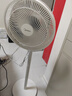 美的（Midea）电风扇 家用七叶立式落地扇宿舍卧室轻音节能摇头桌面小风扇大风力空气循环风扇 SAF30AC 实拍图