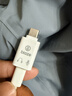 毕亚兹lighting耳机转Type-c转接头 适用苹果耳机转iphone17/16华为小米ipad平板笔记本无损听歌通话线控 实拍图