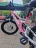 兰令禧玛诺儿童自行车山地车适合6-10-14岁镁合金男女孩中小学生 樱花粉【双减震】 20英寸 7速 实拍图