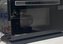 美的（Midea）家用平板式下拉门 变频微波炉电烤箱一体机 20L大容量800W速热 光波炉 智能菜单杀菌除味  M3-208E 微烤一体机 实拍图
