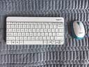 罗技（Logitech）MK245 Nano 键鼠套装 无线键鼠套装 办公键鼠套装 紧凑型 可调支架 带无线2.4G接收器 白 实拍图