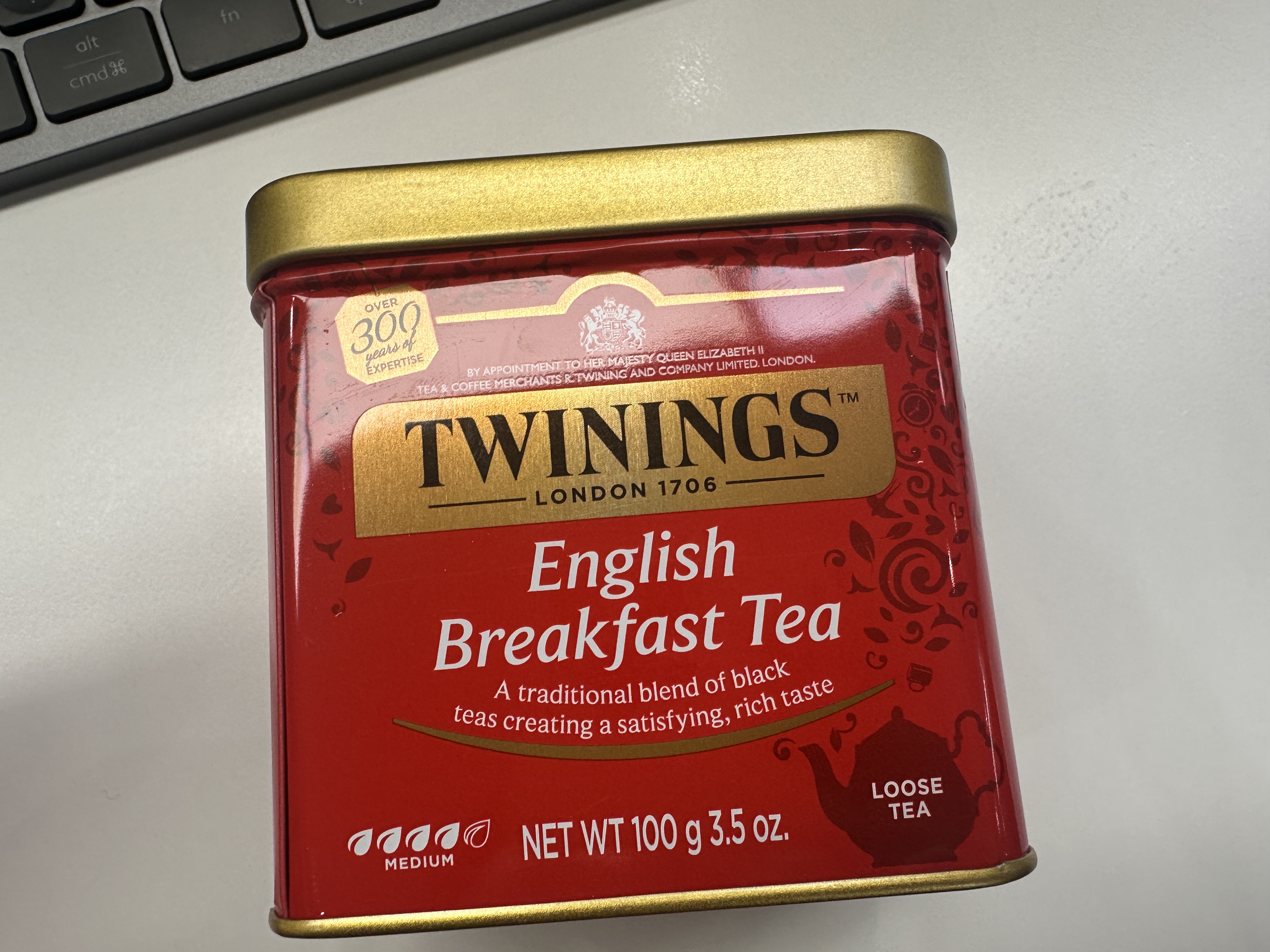 川宁（TWININGS）英式早餐红茶波兰进口红茶100g 罐装散茶热泡茶 办公室下午茶 实拍图