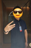 京东京造【奢材桑蚕丝】polo衫男短袖男士t恤休闲衣服高端礼物 藏青 L 晒单实拍图