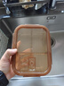 希乐扣Cilock玻璃饭盒上班族带饭 微波炉可加热餐盒便当盒大容量保鲜盒 带餐包 实拍图