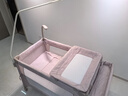 优乐博（ULOP）婴儿床可折叠可移动0-3岁宝宝床多功能婴儿床可升降婴儿拼接床 尿布台婴儿床二合一摇篮摇摇床 一键折叠床豪华款 婴儿用品实用新生儿见面礼物便携折叠婴儿床 实拍图
