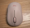 罗技（Logitech）M196 无线蓝牙鼠标 办公鼠标 笔记本商务办公家用 小巧便携 对称手型 玫瑰粉 实拍图