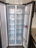 上菱447升对开门冰箱双开门 宽70厘米一级能效变频风冷家用电冰箱以旧换新BSE447PWL 实拍图