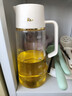 小熊（Bear）油壶 调料瓶抗菌玻璃油瓶酱油瓶600ml 自动开合不挂油CX-W0058 实拍图