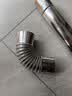 普湃（PURPAVWINNER）加厚不锈钢燃气热水器排烟管道配件通用烟囱耐高温烟道弯头 实拍图