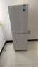 美的（Midea）181L两门冰箱白色两门小户型客厅家用电冰箱租房宿舍低音节能低噪可冷藏冷冻不占地MR-190E 实拍图
