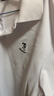 啄木鸟（TUCANO）短袖T恤男夏季时尚百搭polo打底衫舒适透气上衣男装 白色A L  实拍图