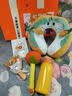 爱奢尔八一退伍纪念品毕业礼物送老师实用的员工礼品保温水杯子伴手礼盒 心想事橙高颜值套装【保温杯+U型枕+艾草锤+花束贺卡】 高级走心周年庆纪念品定制适合给男女生幼儿园教师高档 实拍图