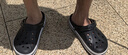 卡骆驰（CROCS）贝雅卡骆班洞洞鞋轻便耐磨一脚蹬休闲鞋女鞋时尚沙滩鞋|205089 黑色/白色-066 45 (290mm) 实拍图
