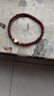 中国黄金足金四叶草黄金手链女红玛瑙转运珠手串七夕情人节礼物送女友老婆 四叶草手链女红玛瑙手串 实拍图