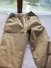马登工装美式复古Easypants卡其休闲裤男士宽松直筒束脚长裤子男春 卡其色 【老钱风/裤子男款潮流百搭/九分裤男】 L 实拍图