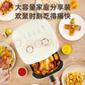 志高（CHIGO）空气炸锅苏泊尔平替家用烤箱一体机实用大容量智能免翻多功能新款微波炉 6L 空气炸锅机械款白色 实拍图