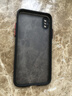 暴走 适用苹果x/xs手机壳 iPhoneX/XS保护套镜头全包防摔防指纹魔方硅胶直边撞色透明磨砂男女款黑 实拍图