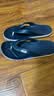 卡骆驰（CROCS）贝雅卡骆班人字拖鞋|205393 黑色/白色-066 41/42(260mm)  实拍图