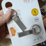 banq 16GB USB2.0 U盘 P9精品版 亮银色 大钢环便携设计 防水防震防尘 全金属电脑车载两用优盘 实拍图