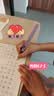 真彩（TRUECOLOR）学生钢笔纯蓝小学三年级专用EF尖3.4mm口径书法练字可替换墨囊书写正姿钢笔套装不可擦 4支/盒1069 实拍图