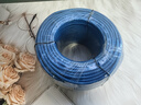 万级超六类网线非屏蔽【国标23AWG-0.57mm无氧纯铜芯】CAT6A万兆高速网络工程家装布线一箱线20米 蓝色 实拍图