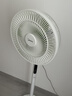 美的（Midea）【幸运草安睡1S】一级能效直流变频声控电风扇家用遥控卧室静音落地扇台式桌面抗菌大风力转页扇 实拍图
