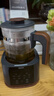 格丽思（GREENIS）煮茶壶纯钛养生壶 喷淋式煮茶器养生烧水壶保温一体全自动恒温泡茶壶 新款高档大气蒸茶煮茶壶 深空灰礼盒装（纯钛壶底-单直筒茶漏） 实拍图