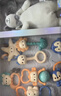 澳贝（auby）婴幼儿玩具牙胶手摇铃新生儿礼盒兔子安抚巾毛绒玩偶满月见面礼物 实拍图