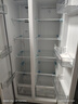 上菱559升双开门冰箱对开门风冷无霜一级能效节能变频家用大容量电冰箱BSE559PWL 实拍图