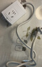 吉顺10a转16a插座大功率转换器插头空调电磁炉热水器油汀电源延长线排插排拖接线板 10安转16安 1米 实拍图