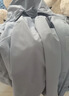 骆驼（CAMEL）三防冲锋衣户外登山服防风防水防污三合一运动外套 AD22263513X，抓绒内胆月光蓝女 XL 实拍图