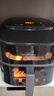 美的（Midea）免翻面空气炸锅蒸烤一体上下可视 家用全自动大容量6L 多功能烤箱电炸锅全金属内腔KZC6019D 实拍图