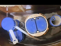 海立马桶水箱配件老式抽水坐便器厕所蹲坑ABS进水阀20-32cm通用SJ02蓝 实拍图