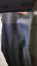 罗蒙（ROMON）西服套装男士小西装外套职业正装修身休闲伴郎服藏青色XL 实拍图
