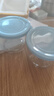网红咸菜碗玻璃密封罐加厚酱菜盒冰箱保鲜罐小菜泡菜罐分装盒 两只随机装 2个 180ml 实拍图