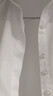 浪莎长袖白衬衫女春秋高棉宽松通勤职业衬衫女装气质v领正装白色衬衣 实拍图