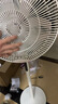 美的（Midea）【幸运草安睡2.0 MAX】一键闪装/直流变频家用轻音电风扇语音遥控落地扇 大风量一级能效卧室电扇 实拍图