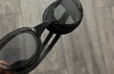 李宁（LI-NING）泳镜防水防雾男女高清游泳眼镜平光游泳镜LNJT224-10暗夜黑 实拍图